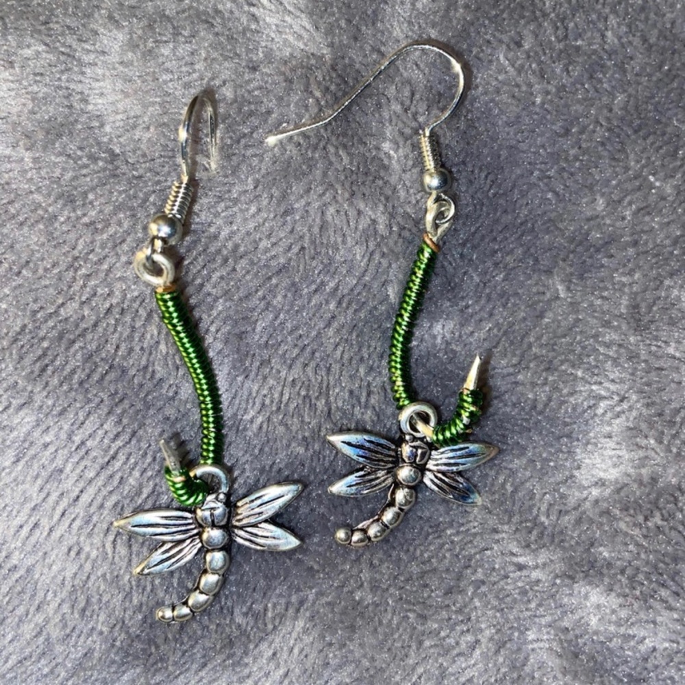 Dragonfly earrings